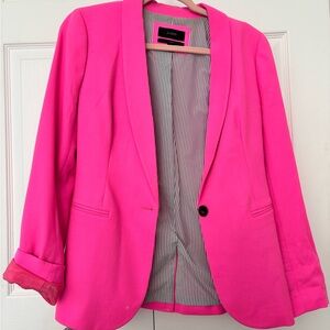 J. Crew Women's Vibrant Pink Blazer
